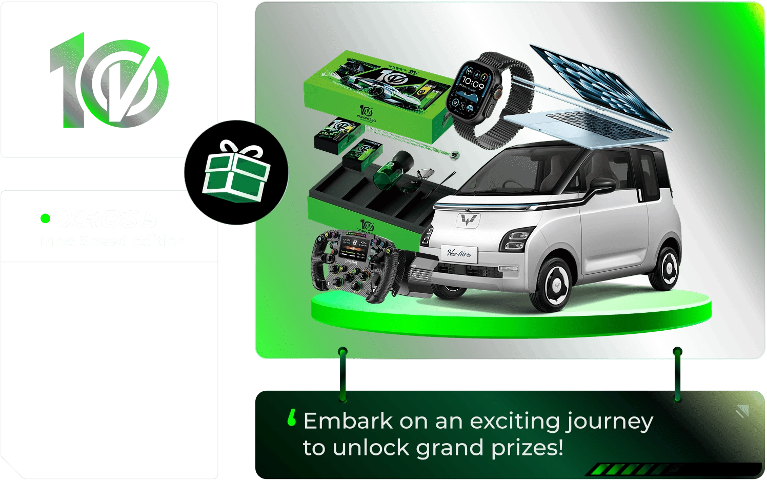 INNOVATION X - VAPORESSO 10th Anniversary Awards