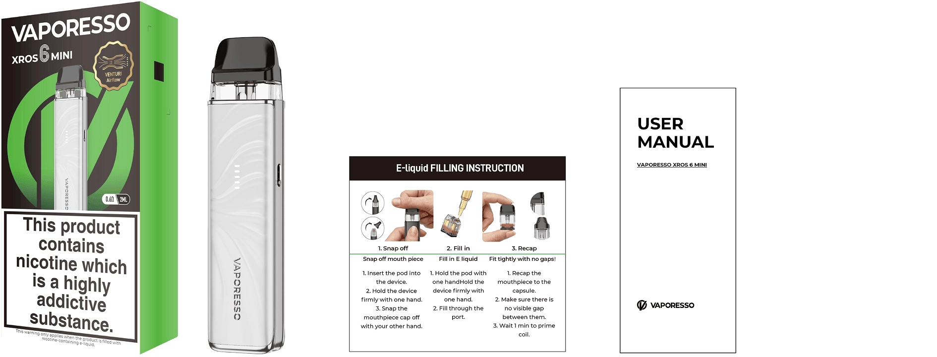 XROS 6 MINI TPD package list
