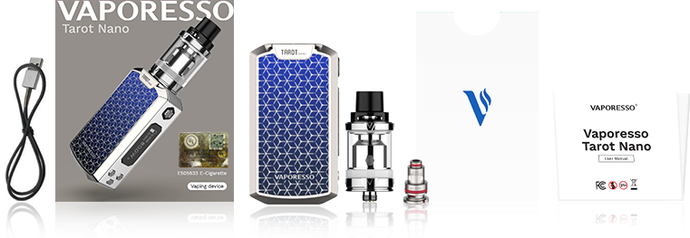 syv Merchandiser aritmetik Tarot Nano Kit » Vaporesso